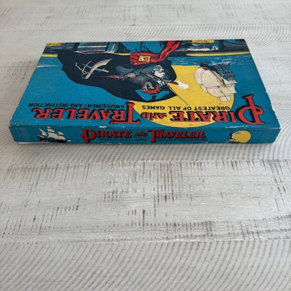 Rare, Vintage 1936 Milton Bradley Pirate and Traveler Board Game #4563 - Picture 10 of 12